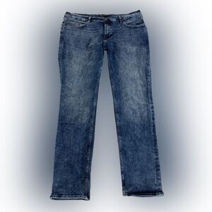 True Religion Jeans Men’s 40 Blue Denim Rocco No Flap Relaxed Skinny 104906